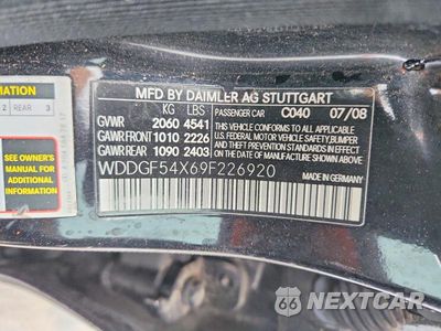 Zdjęcie 12 z 12 samochodu: 2009 MERCEDES-BENZ C 300 VIN:WDDGF54X69F226920 - miniatura