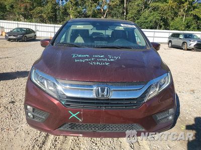 Piąte zdjęcie samochodu w środku: 2019 HONDA ODYSSEY EXL VIN:5FNRL6H76KB030577 - miniatura