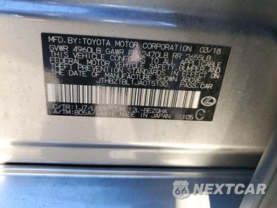 Zdjęcie 12 z 12 samochodu: 2018 LEXUS GS 350 F SPORT VIN:JTHBZ1BL1JA015130 - miniatura