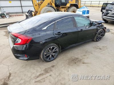 Trzecie zdjęcie samochodu z tyłu: 2021 HONDA CIVIC SPORT VIN:2HGFC2F80MH508188 - miniatura