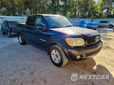Czwarte zdjęcie samochodu z boku: 2006 TOYOTA TUNDRA DOUBLE CAB LIMITED VIN:5TBET38146S517733 - miniatura