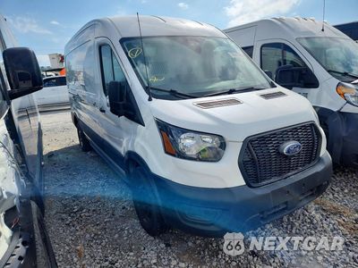Czwarte zdjęcie samochodu z boku: 2023 FORD TRANSIT 250 DELIVERY VAN VIN:1FTBR1C88PKA60676 - miniatura
