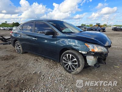 Czwarte zdjęcie samochodu z boku: 2015 NISSAN SENTRA SV VIN:3N1AB7AP5FY291275 - miniatura