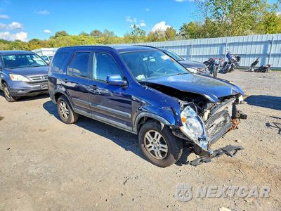 Czwarte zdjęcie samochodu z boku: 2004 HONDA CR-V EX VIN:SHSRD788X4U231843 - miniatura