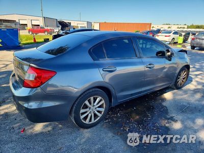 Trzecie zdjęcie samochodu z tyłu: 2012 HONDA CIVIC EX VIN:2HGFB2F88CH313649 - miniatura