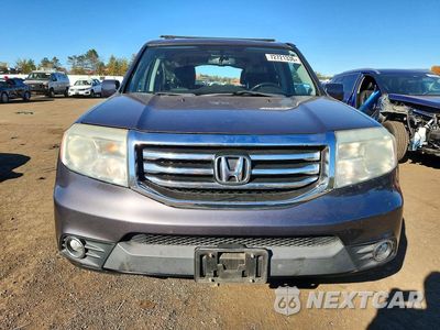 Piąte zdjęcie samochodu w środku: 2014 HONDA PILOT EXL VIN:5FNYF4H64EB014820 - miniatura