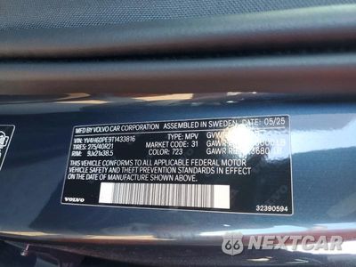 Zdjęcie 13 z 13 samochodu: 2026 VOLVO XC90 PLUS VIN:YV4H60PE9T1433816 - miniatura