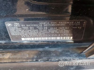 Zdjęcie 12 z 12 samochodu: 2009 BMW 328 I SULEV VIN:WBAPH535X9A437018 - miniatura