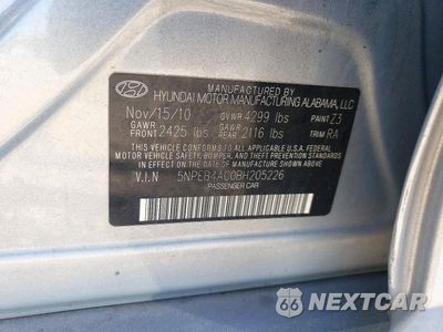 Zdjęcie 13 z 13 samochodu: 2011 HYUNDAI SONATA GLS VIN:5NPEB4AC0BH205226 - miniatura