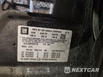 Zdjęcie 13 z 13 samochodu: 2015 BUICK ENCORE VIN:KL4CJGSB5FB267109 - miniatura