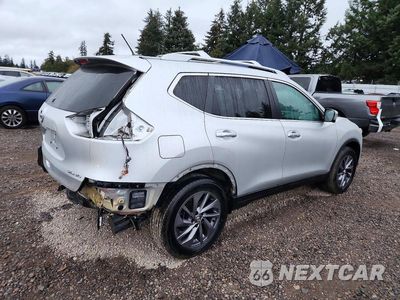 Trzecie zdjęcie samochodu z tyłu: 2016 NISSAN ROGUE SL VIN:5N1AT2MV2GC918107 - miniatura
