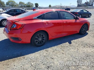 Trzecie zdjęcie samochodu z tyłu: 2018 HONDA CIVIC EX VIN:2HGFC2F78JH529325 - miniatura