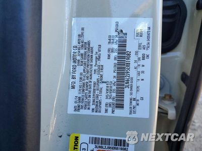 Zdjęcie 12 z 12 samochodu: 2014 LINCOLN MKZ SELECT VIN:3LN6L2J95ER819082 - miniatura