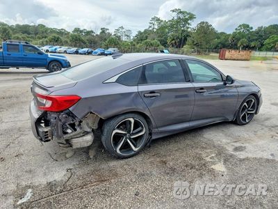Trzecie zdjęcie samochodu z tyłu: 2020 HONDA ACCORD SPORT VIN:1HGCV2F33LA012106 - miniatura