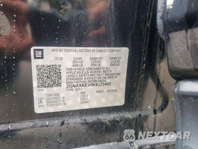 Zdjęcie 13 z 13 samochodu: 2019 CHEVROLET EQUINOX LT VIN:2GNAXKEV0K6123492 - miniatura