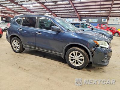 Czwarte zdjęcie samochodu z boku: 2016 NISSAN ROGUE SV VIN:5N1AT2MV8GC920170 - miniatura