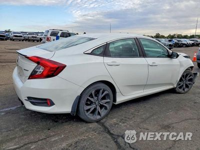 Trzecie zdjęcie samochodu z tyłu: 2019 HONDA CIVIC SPORT VIN:19XFC2F8XKE009857 - miniatura