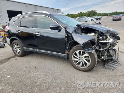 Czwarte zdjęcie samochodu z boku: 2015 NISSAN ROGUE SL VIN:5N1AT2MV2FC765503 - miniatura