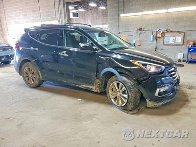 Czwarte zdjęcie samochodu z boku: 2018 HYUNDAI SANTA FE SPORT 2.0T VIN:5NMZUDLA3JH105513 - miniatura