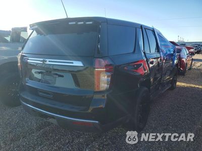 Trzecie zdjęcie samochodu z tyłu: 2023 CHEVROLET TAHOE C1500 VIN:1GNSCLEDXPR456940 - miniatura