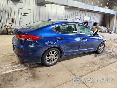 Trzecie zdjęcie samochodu z tyłu: 2017 HYUNDAI ELANTRA SE VIN:5NPD84LFXHH039405 - miniatura