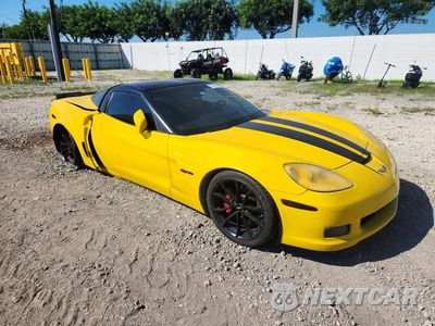 Czwarte zdjęcie samochodu z boku: 2007 CHEVROLET CORVETTE Z06 VIN:1G1YY26E475101266 - miniatura