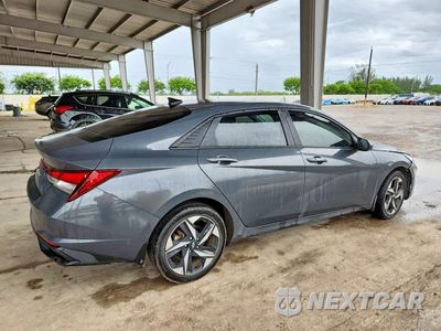 Trzecie zdjęcie samochodu z tyłu: 2023 HYUNDAI ELANTRA SEL VIN:KMHLS4AG0PU617147 - miniatura