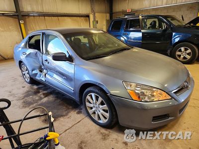 Czwarte zdjęcie samochodu z boku: 2007 HONDA ACCORD SE VIN:1HGCM66477A054593 - miniatura