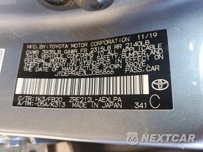 Zdjęcie 13 z 13 samochodu: 2020 TOYOTA COROLLA LE VIN:JTDEPRAE3LJ085866 - miniatura