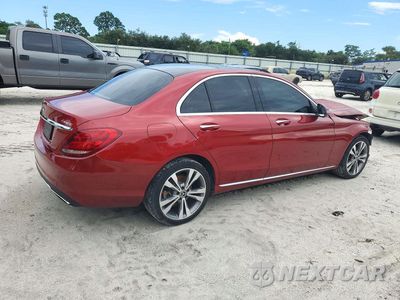 Trzecie zdjęcie samochodu z tyłu: 2018 MERCEDES-BENZ C 300 4MATIC VIN:55SWF4KB3JU240837 - miniatura