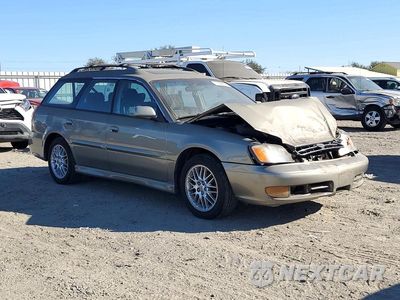 Czwarte zdjęcie samochodu z boku: 2001 SUBARU LEGACY GT VIN:4S3BH645317304975 - miniatura