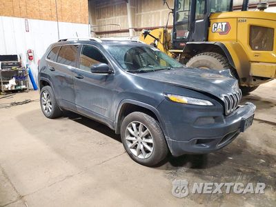 Czwarte zdjęcie samochodu z boku: 2018 JEEP CHEROKEE LIMITED VIN:1C4PJMDB7JD582395 - miniatura