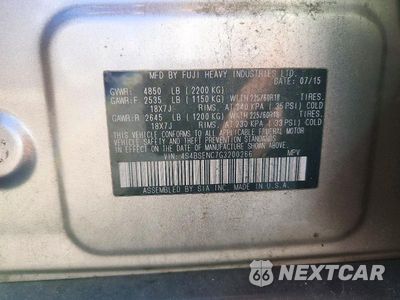Zdjęcie 13 z 13 samochodu: 2016 SUBARU OUTBACK 3.6R LIMITED VIN:4S4BSENC7G3200266 - miniatura