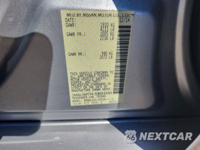 Zdjęcie 12 z 12 samochodu: 2015 NISSAN ALTIMA 2.5 S VIN:1N4AL3AP7FN380500 - miniatura