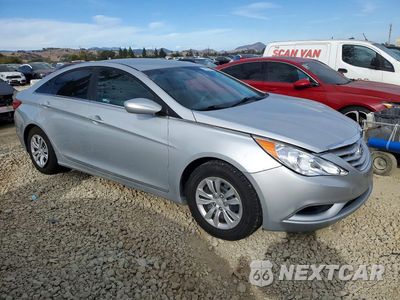Czwarte zdjęcie samochodu z boku: 2012 HYUNDAI SONATA GLS VIN:5NPEB4AC2CH314921 - miniatura