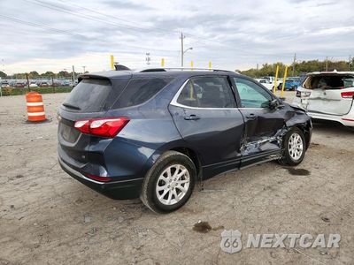 Trzecie zdjęcie samochodu z tyłu: 2019 CHEVROLET EQUINOX LT VIN:3GNAXKEV9KL225613 - miniatura