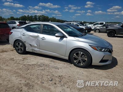 Czwarte zdjęcie samochodu z boku: 2022 NISSAN SENTRA SV VIN:3N1AB8CV2NY245743 - miniatura