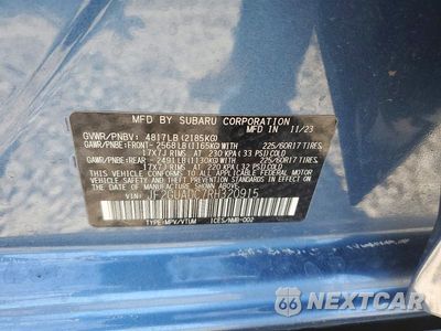 Zdjęcie 13 z 13 samochodu: 2024 SUBARU CROSSTREK PREMIUM VIN:JF2GUADC7RH320915 - miniatura