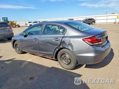 Drugie zdjęcie samochodu z przodu: 2013 HONDA CIVIC LX VIN:19XFB2F53DE003829 - miniatura