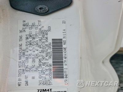 Zdjęcie 12 z 12 samochodu: 2011 TOYOTA TACOMA BASE VIN:5TFTX4CN5BX001601 - miniatura