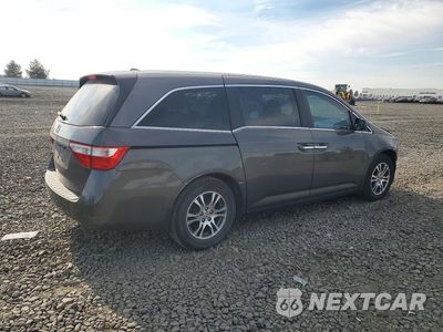 Trzecie zdjęcie samochodu z tyłu: 2013 HONDA ODYSSEY EXL VIN:5FNRL5H63DB058194 - miniatura
