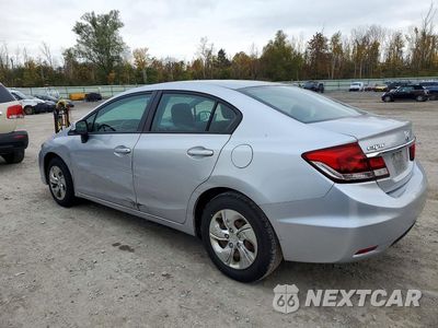 Drugie zdjęcie samochodu z przodu: 2013 HONDA CIVIC LX VIN:2HGFB2F53DH551223 - miniatura