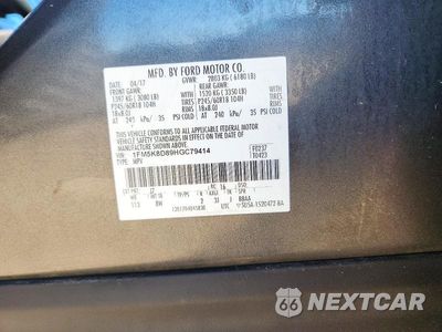 Zdjęcie 13 z 13 samochodu: 2017 FORD EXPLORER XLT VIN:1FM5K8D89HGC79414 - miniatura