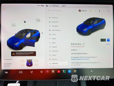 Zdjęcie 9 z 12 samochodu: 2022 TESLA MODEL Y VIN:7SAYGDEF1NF380268 - miniatura