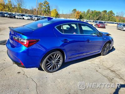 Trzecie zdjęcie samochodu z tyłu: 2021 ACURA ILX PREMIUM A-SPEC VIN:19UDE2F86MA004793 - miniatura