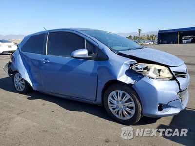 Czwarte zdjęcie samochodu z boku: 2014 TOYOTA YARIS 3-DOOR L FLEET VIN:VNKJTUD32EA007340 - miniatura