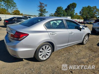 Trzecie zdjęcie samochodu z tyłu: 2013 HONDA CIVIC LX VIN:2HGFB2F54DH566846 - miniatura