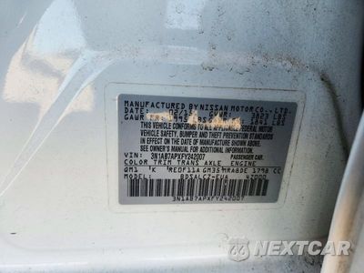 Zdjęcie 12 z 12 samochodu: 2015 NISSAN SENTRA S VIN:3N1AB7APXFY242007 - miniatura