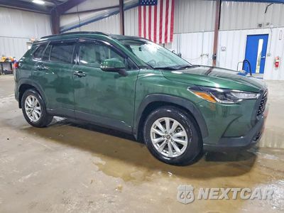 Czwarte zdjęcie samochodu z boku: 2023 TOYOTA COROLLA CROSS LE VIN:7MUBAABG9PV074293 - miniatura