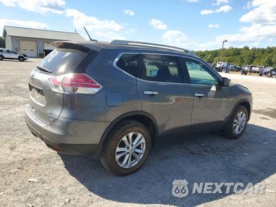 Trzecie zdjęcie samochodu z tyłu: 2014 NISSAN ROGUE SV VIN:5N1AT2MK4EC841047 - miniatura
